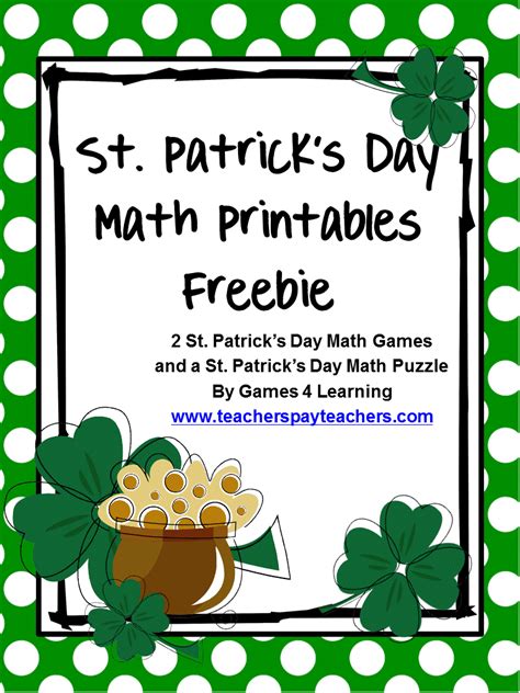 Addition worksheets (2 pages) subtraction worksheets (2 pages) smaller number worksheets (2 pages) larger number worksheets (2 pages) before, between, after worksheets (2 pages) shamrock count. Fun Games 4 Learning: March 2013