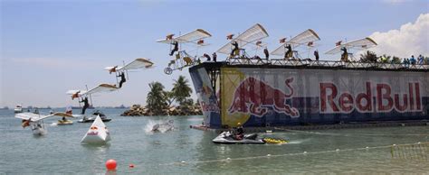 Austrian entrepreneur dietrich mateschitz was inspired by an existing energy drink named krating daeng, which was first introduced and sold in thailand by chaleo yoovidhya. Red Bull Flugtag Comes From Singapore to Miami This ...