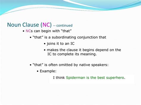 Joining With Noun Clause Examples - Joining Independent 