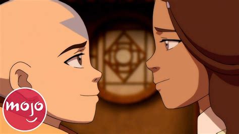 Top 10 Katara And Aang Moments On Avatar The Last Airbender Articles On