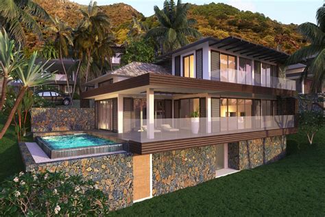 6 Villas With Sea Views Within An Upmarket Estate Mauritius Luxury