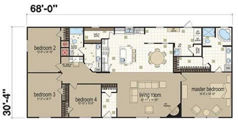 4 bedroom mobile home plans double wide. Beautiful 4 Bedroom Double Wide Mobile Home Floor Plans ...