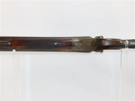 Rikard Belgian Double Barrel Hammer Shotgun C R Antique Ancestry Guns