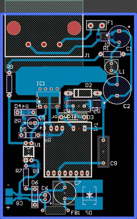 Zasilacz Impulsowy Flyback W Circuit Maker Elektrodapl
