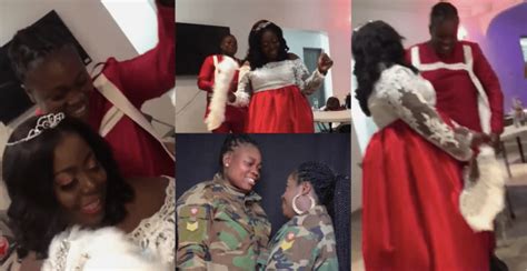 military woman who got married to lesbian partner detained and facing a court martial
