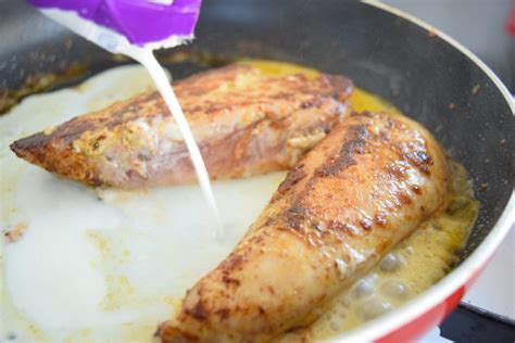 Season generously with salt, pepper and paprika. Chicken Breast in Creamy Sauce - Afrolems Nigerian Food Blog