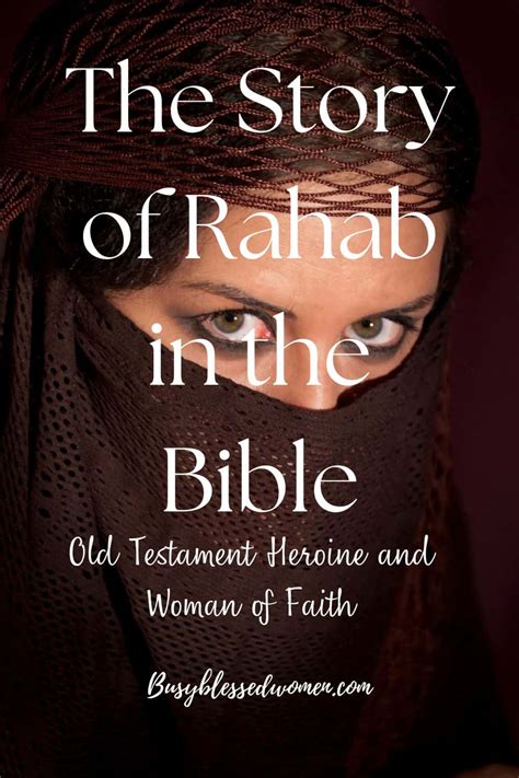 Story Of Rahab In The Bible