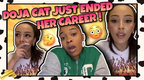 Vulture2 published an article outlining her controversial reputation throughout. doja cat just ENDED her CAREER (Reaction To Doja Cat Apology IG Live) - YouTube