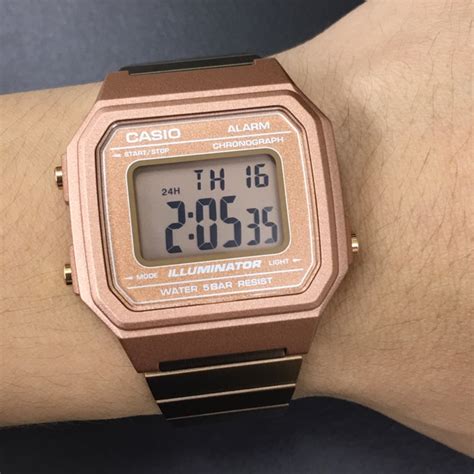 Straight from the casio vintage collection comes a timepiece that never goes out of style. Casio B650 Rose Gold Digital Watch XL | Shopee Philippines