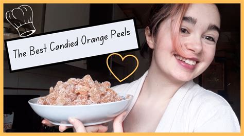 ️ How To Make Candied Orange Peels 🍊😋🧡 Youtube