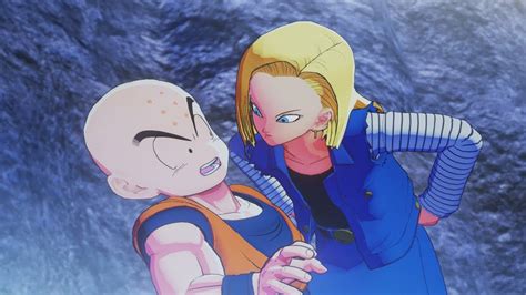 Dragon Ball Z Kakarot Android 18 Kisses Krillin Youtube