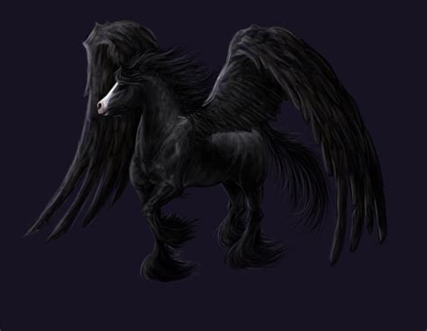 Black Pegasus By Elsouille On Deviantart
