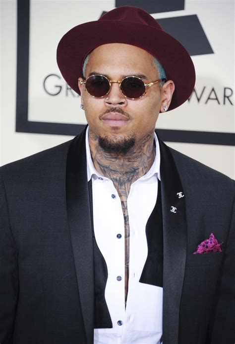 Chris Brown Picture 557 57th Annual Grammy Awards Arrivals