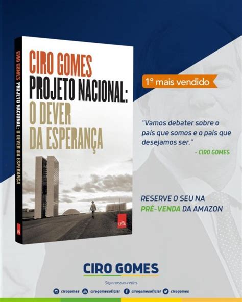 No livro ciro no país dos conflitos , gomes descreveu acm como um político brilhante e do povo desde seu primeiro livro, de 1996, ciro aponta para o fato de que uma taxação das grandes. PROGRAMA DO RUBÃO - Notícias políticas