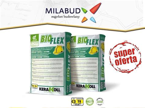 Kerakoll Bioflex Bia Y Klej Elastyczny Kg Milabud