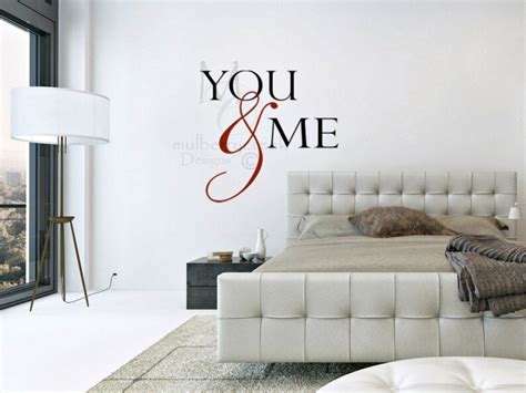 Romantic Wall Decals Master Bedroom Wall Decal Newlywed Etsy