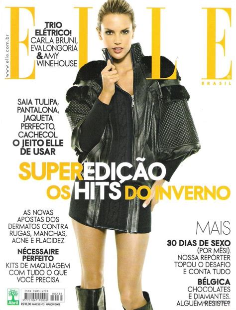 covers of elle brazil with alessandra ambrosio 000 2008 magazines the fmd alessandra