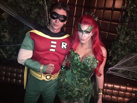 Kim Kardashian Joins Batmans Rogues Gallery In Poison Ivy Halloween