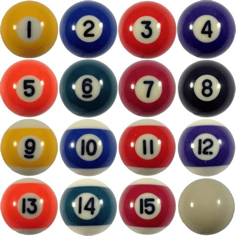 complete set of 16 miniature mini pool billiard balls diameter snooker balls uwu snooker and pool
