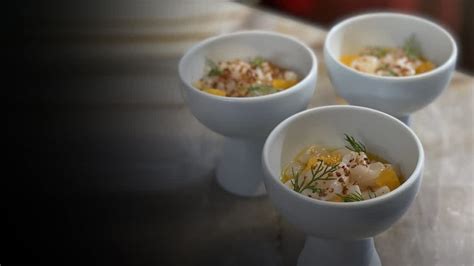 Tous en cuisine avec Cyril Lignac Tartare de Saint - Jacques et