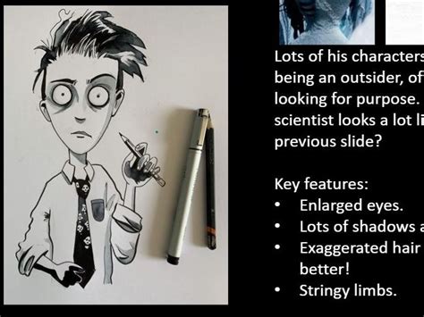 Tim Burton Character Design Teaching Resources