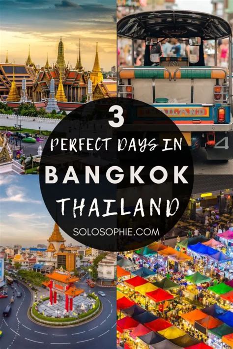 How To Spend The Perfect 3 Days In Bangkok Itinerary Solosophie