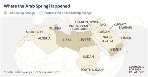 The Arab Spring At Ten Years Whats The Legacy Of The Uprisings Council On Foreign Relations