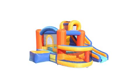 Hoop house plans free here. Inflatable Bounce House,Slide Bouncer with Basketball Hoop ...
