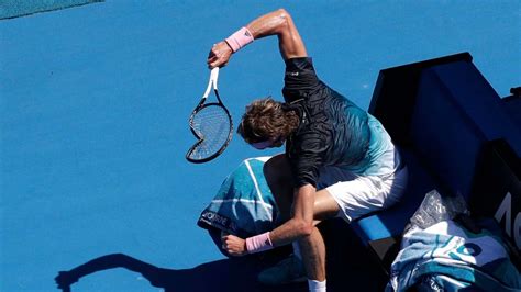 What tennis racquet does alexander zverev use? Australian Open 2019: Racquet-smasher Alexander Zverev ...