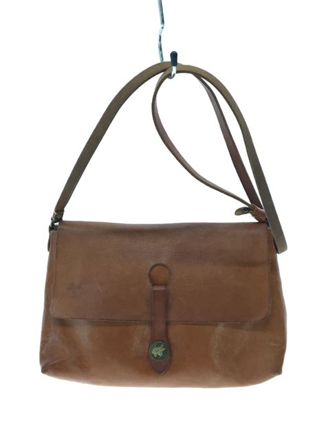 Il Bisonte Shoulder Bag Leather Cml Plain Bag B Ebay