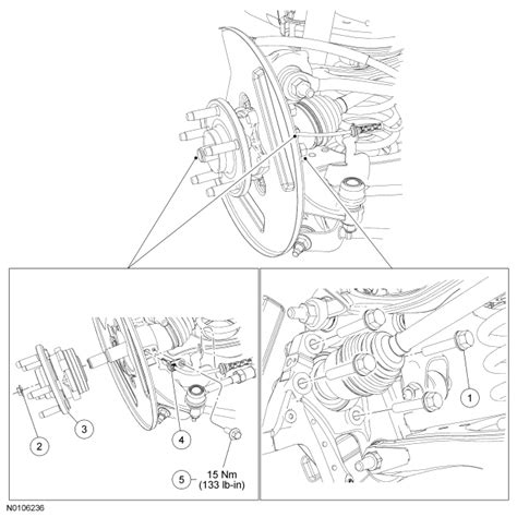 Ford Taurus Service Manual Rear Suspension Suspension Chassis