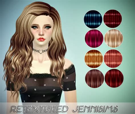Jennisims Downloads Sims Davidsims Hairs Converted Retexture Vrogue