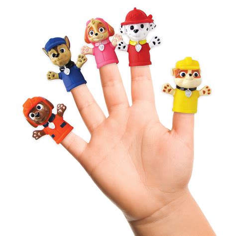 Buy Nickelodeon Paw Patrol Finger Puppets Party Favors Educational