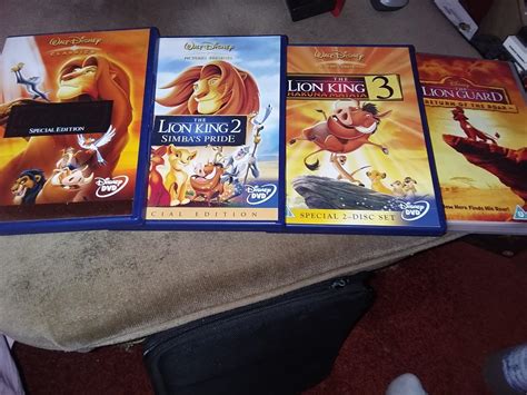 4 X Walt Disney Dvds The Lion King In Sa5 Swansea Für £ 1200 Zum