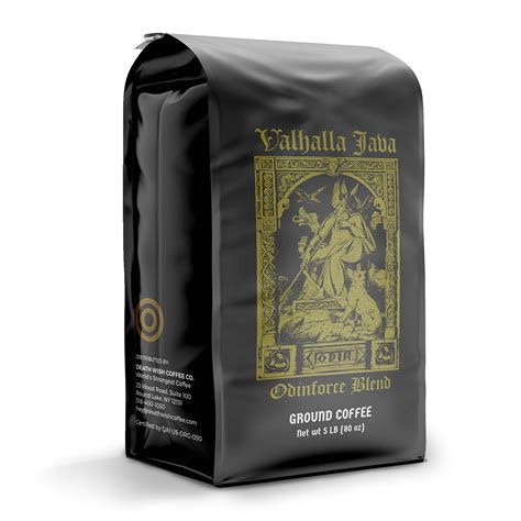 Buy Death Wish Coffee Valhalla Java Dark Roast Grounds - Extra Kick of
