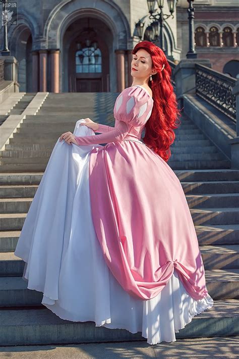 Disney Princess Ariel Human Pink Dress