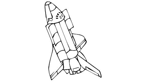 Dibujo De Nave Espacial Para Colorear Y Pintar 51584
