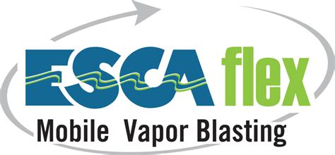 Esca Blue Esca Flex Mobile Vapor Blasting Logo 2 Esca Blast