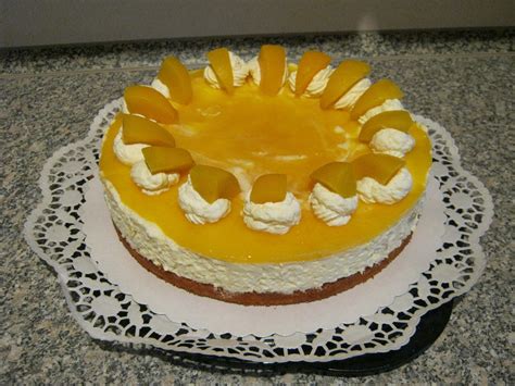 Pfirsich~Maracuja~Torte - Rezept mit Bild - kochbar.de