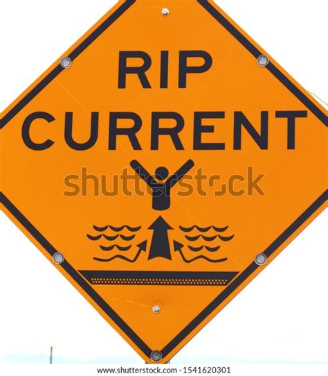 Rip Current Warning Sign High Risk Stock Photo 1541620301 Shutterstock