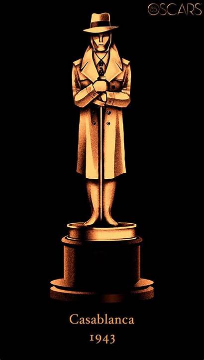 Oscar Academy Oscars Posters Movie Casablanca Olly