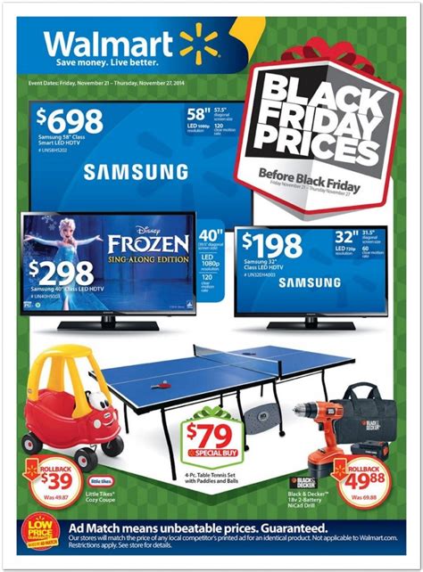 It will wrap up its discounts online nov. Wal-Mart: The pre-Black Friday sale ad is here; prices ...