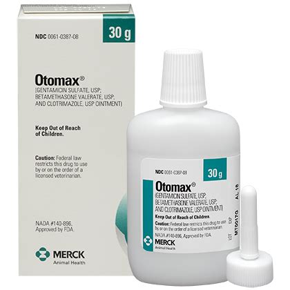 Otomax for Dogs | Antbiotic Ointment - 1800PetMeds