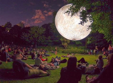 Museum Of The Moon Luke Jerrams Giant Illuminated Lunar Replica On