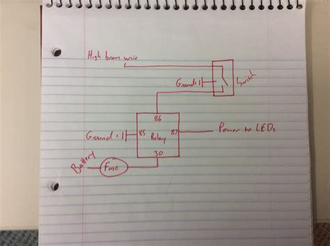12 volt rocker switch wiring diagram wiring diagrams. Light Bar Wiring Diagram High Beam - Wiring Diagram Schemas
