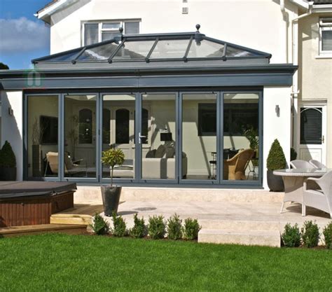aluminum villa sunroom and winter garden glass sunshine sun room house garden conservatory