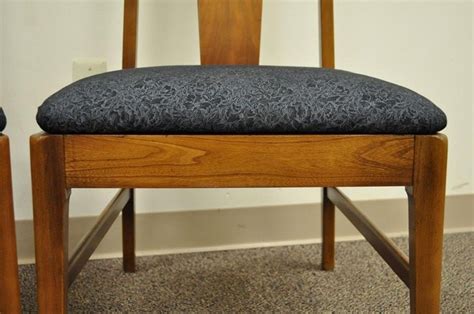 Wooden dining chair minimalist modern home furniture stools seats elegant chairs. Six Mid Century Danish Modern Curved Back Walnut Dining ...