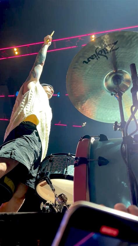 Josh Dun Tyler Joseph Twenty One Pilots T P Drums Concert Scaled
