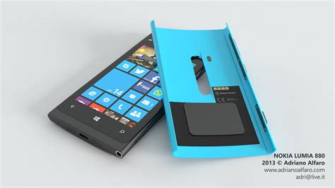 Nokia Lumia 880 Concept Phone Sports Interchangeable Shells