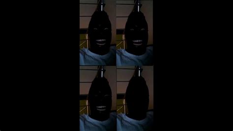 Black Man Laughing In The Dark Meme But 4x2x2 Warning For Headphone